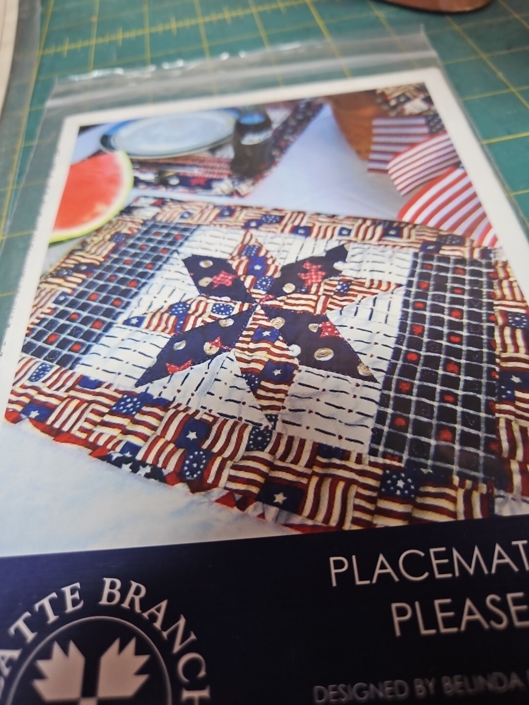 Placemat Please #05006 pattern Platte Branch Design Co