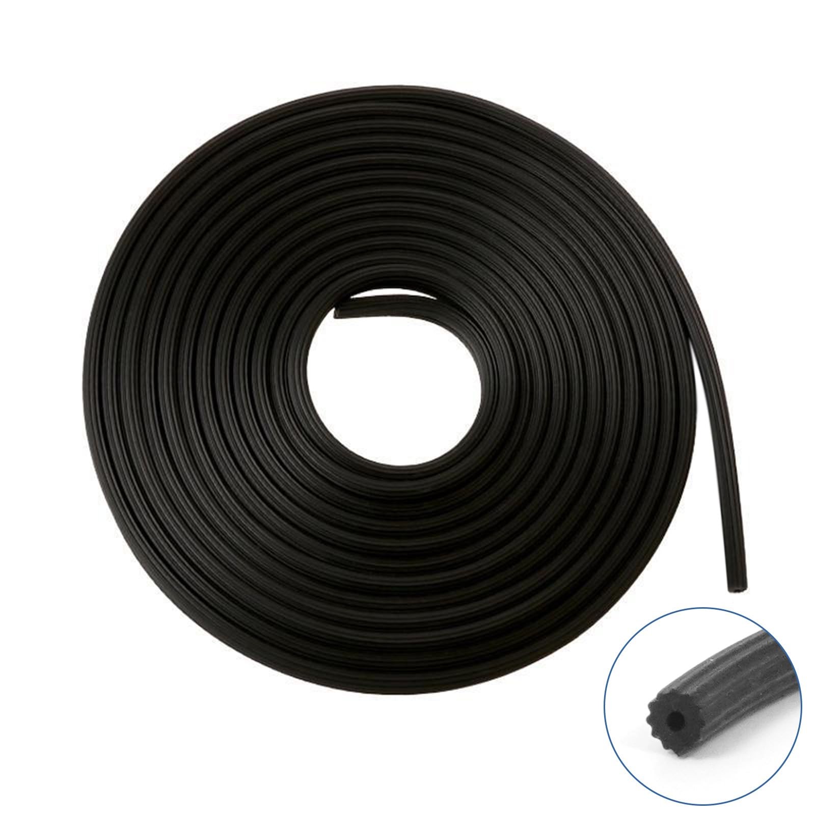 Window Screen Repair - Lussgucc Spline 0.125 x 100 Black Retainer