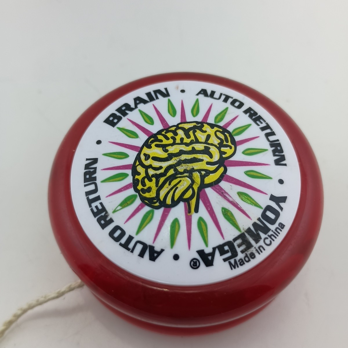 #I) Yomega Brain Yo Yo, Auto Return, Red Please Read