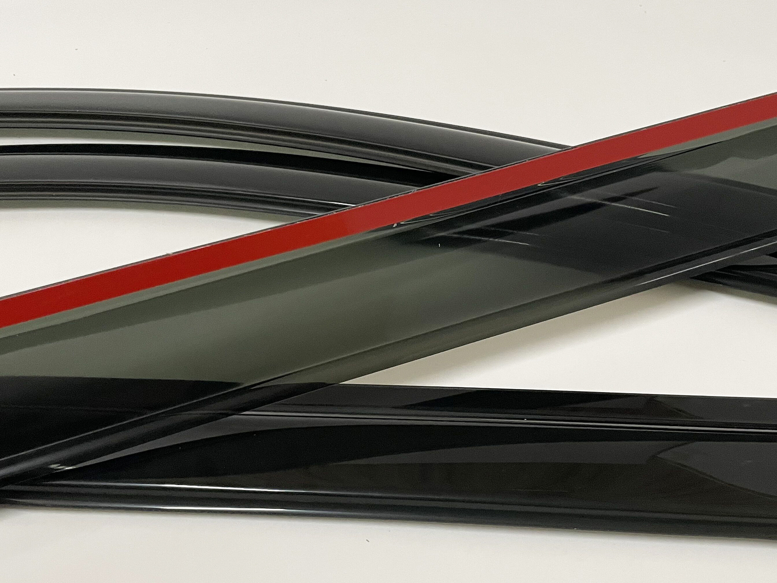 Outside Mount Window Visors Sun Shade Rain Guards for Silverado Crew Cab 2007-13
