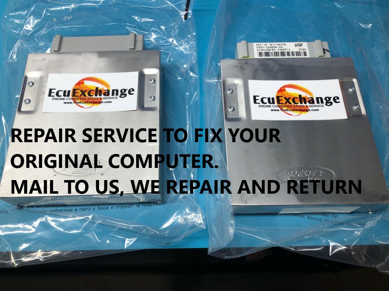 A9L A9P C3W A3M X3Z MUSTANG ENGINE COMPUTER ECU PCM ECM 5.0 REPAIR & RETURN