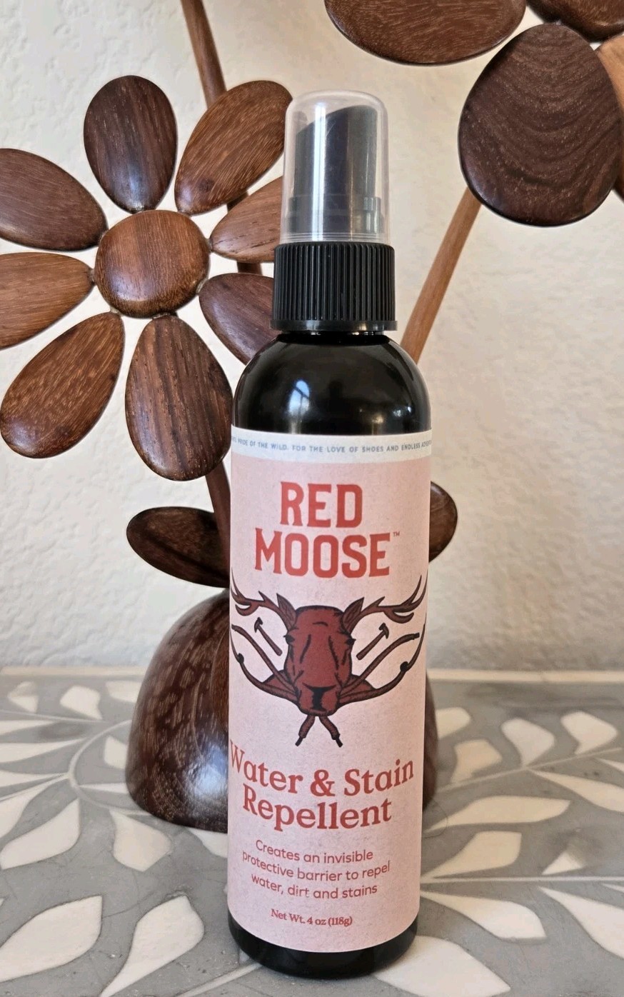 Red Moose Water And Stain Repellent Pump Spray 4 oz New HTF