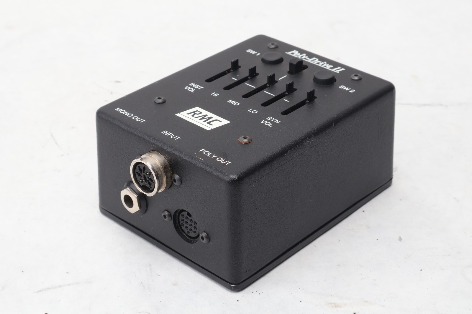 RMC Poly-Drive II Preamp Equalizer Guitar Piezo Pickup Processor Vintage Unit