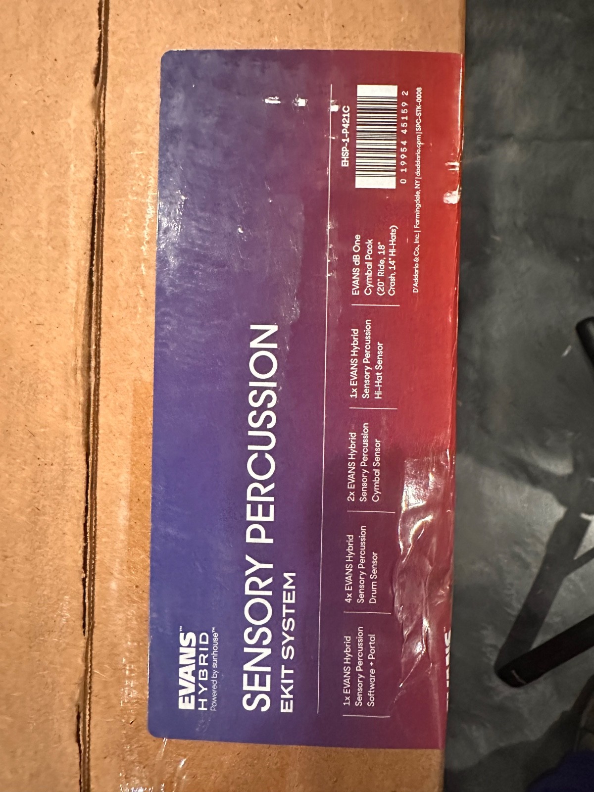 Evans Hybrid Sensory Percussion eKit System