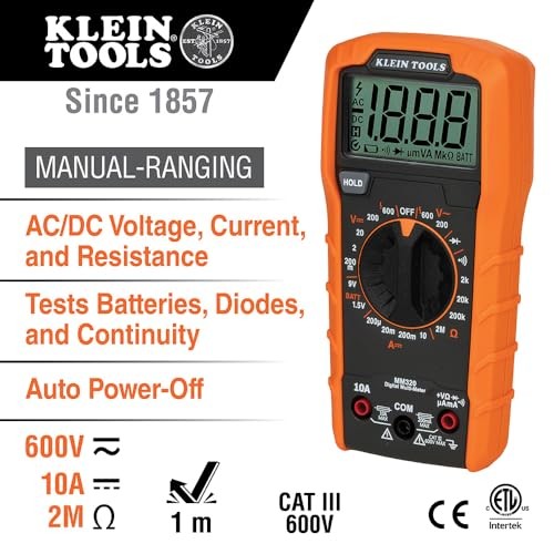 Klein Tools 69149P Electrical Test Kit with Digital Multimeter, Non-Contact
