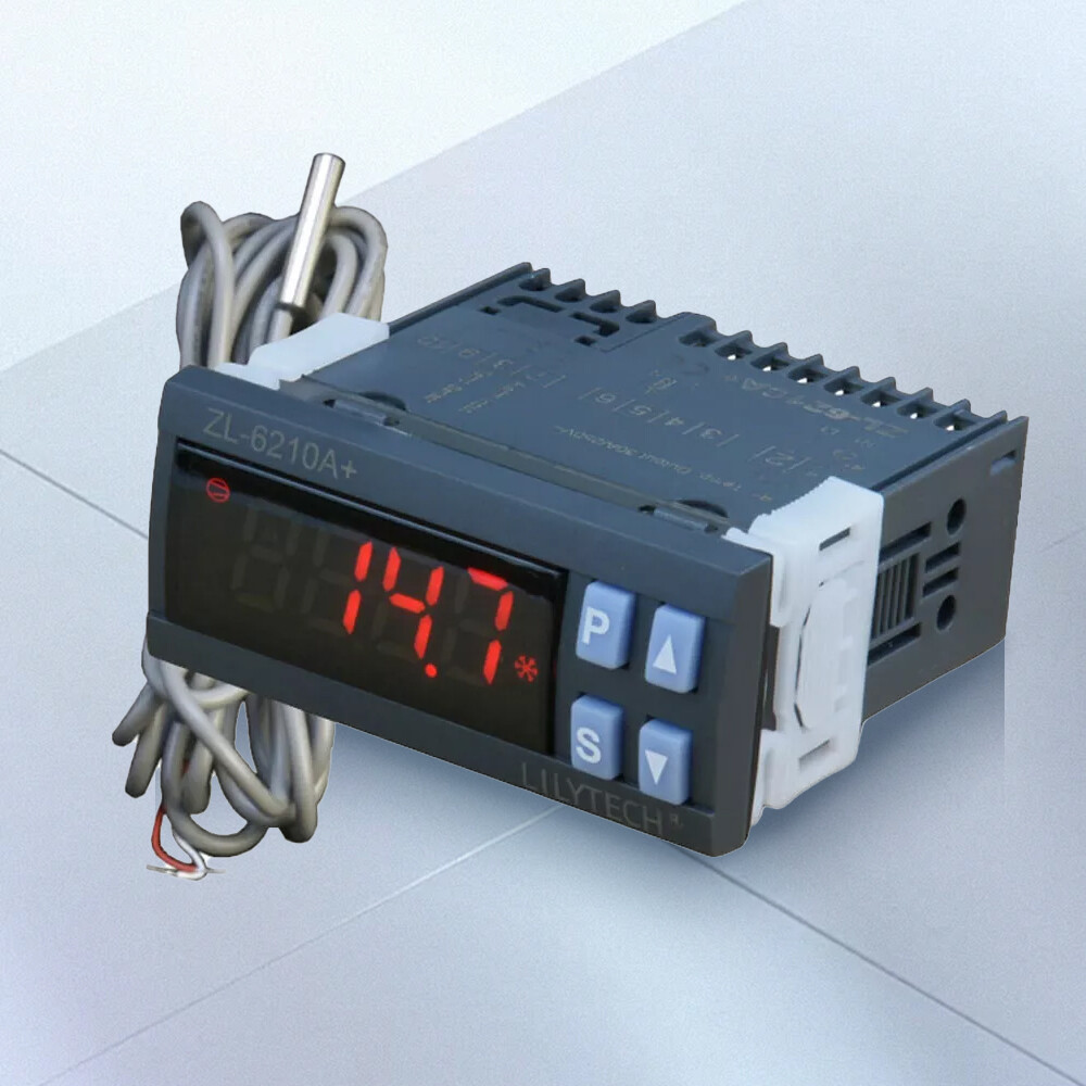 110V/220V Temperature Controller 30A Relay Output Digital Thermostat ZL-6210A+
