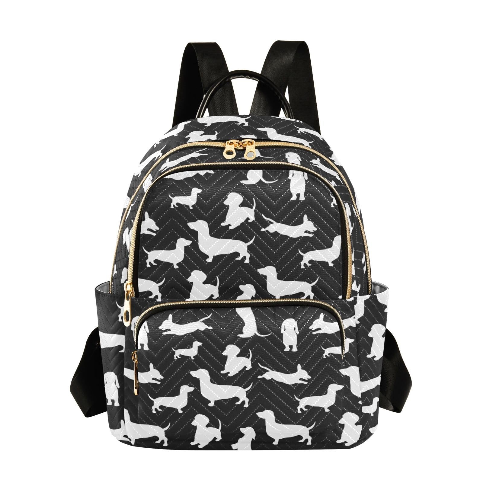 ALAZA Travel Backpack Purse for Women Fashion Anti-theft Work Casual Dachshun...