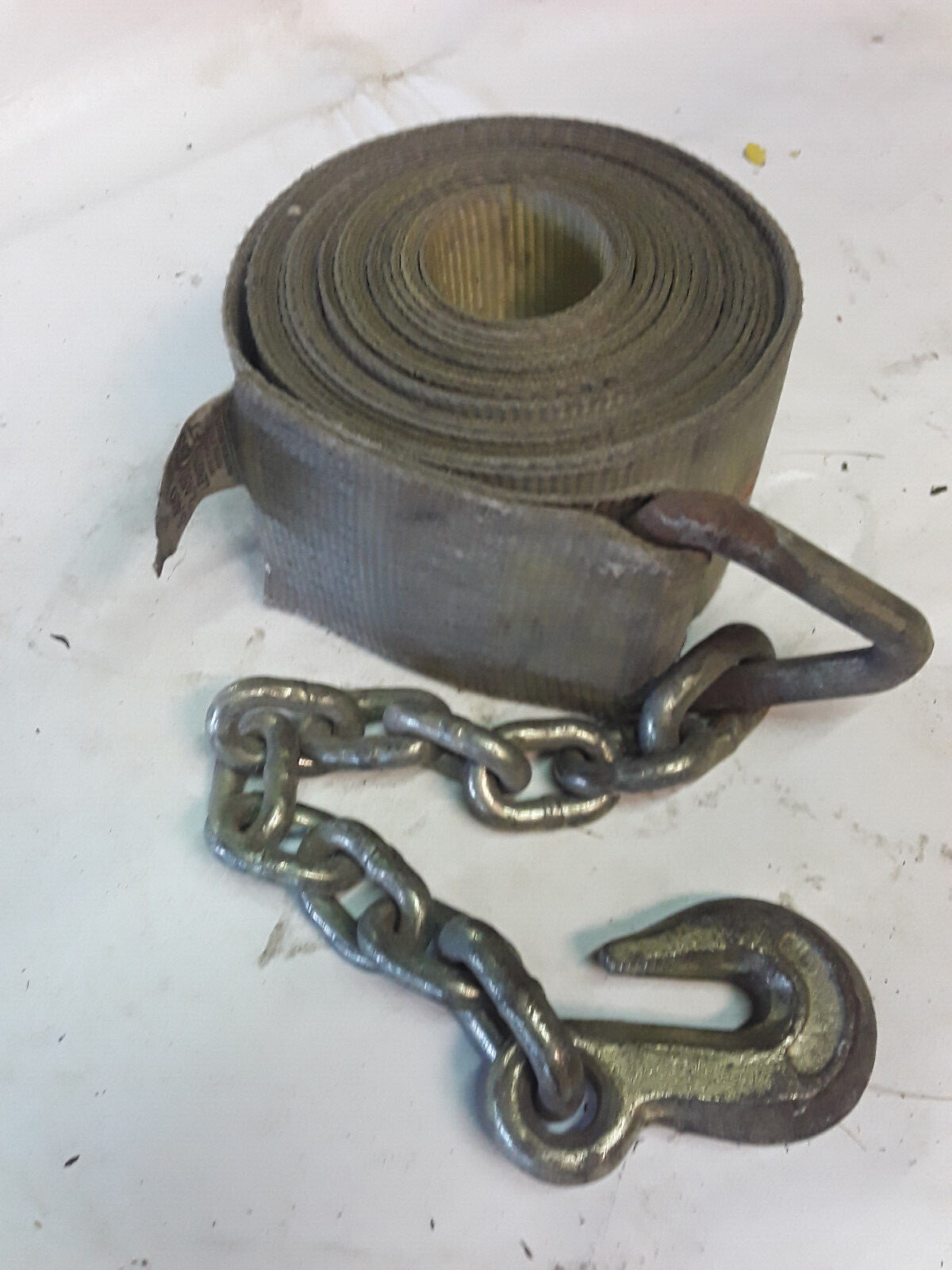 Kinedyne 423040  4" by 30’ - Chain Anchor Winch Strap - 5,400 Lbs WLL