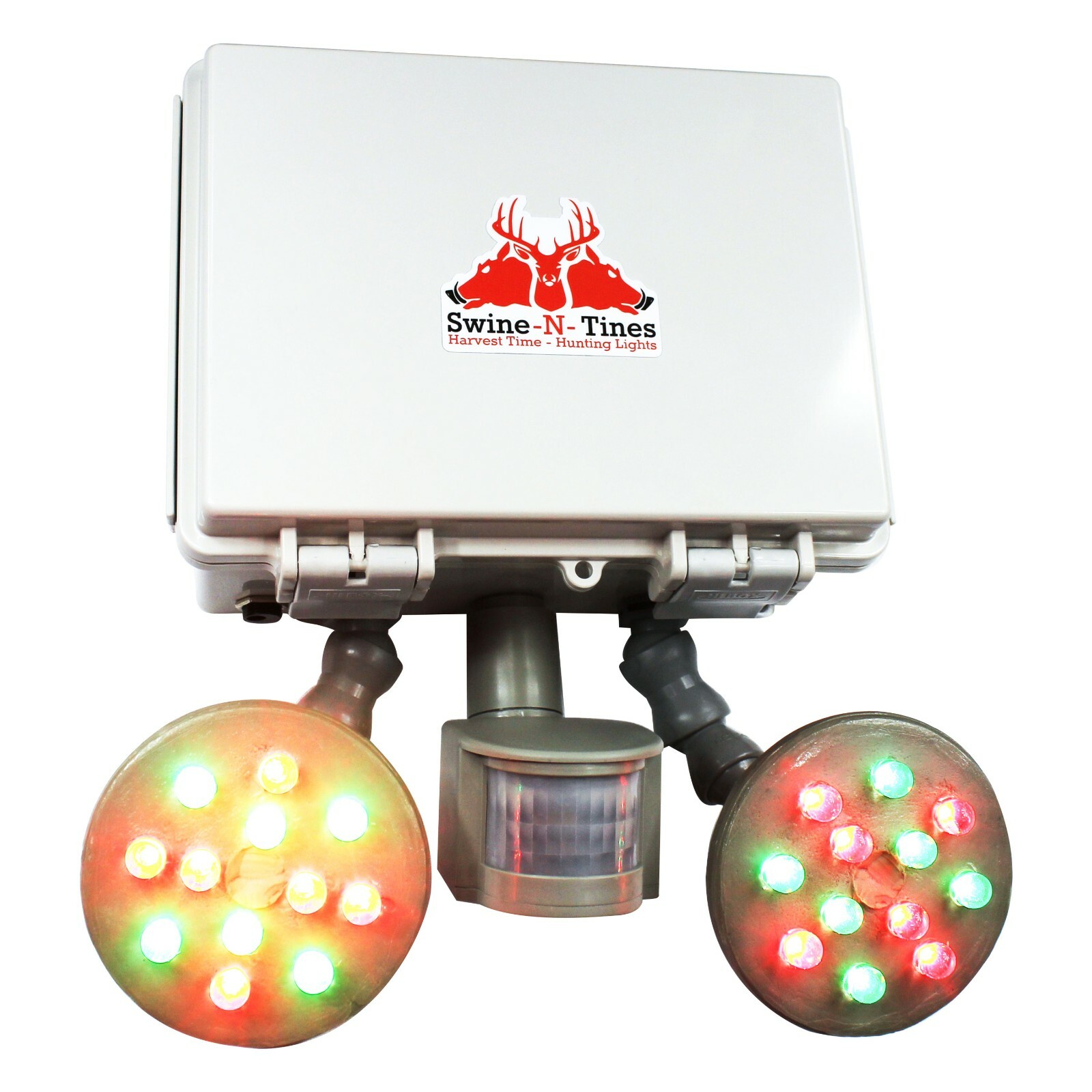 Harvest Time FEEDER LIGHT! Solar, Motion Activated, AmberGlow Hog Light - HUNTER