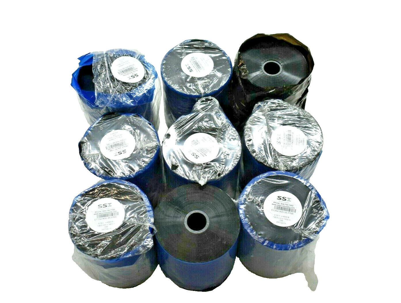 9 Pack SSI Printheads D130x1400-95-PINE 5.12" x 4593' 130 mm x 1400 m PP734615