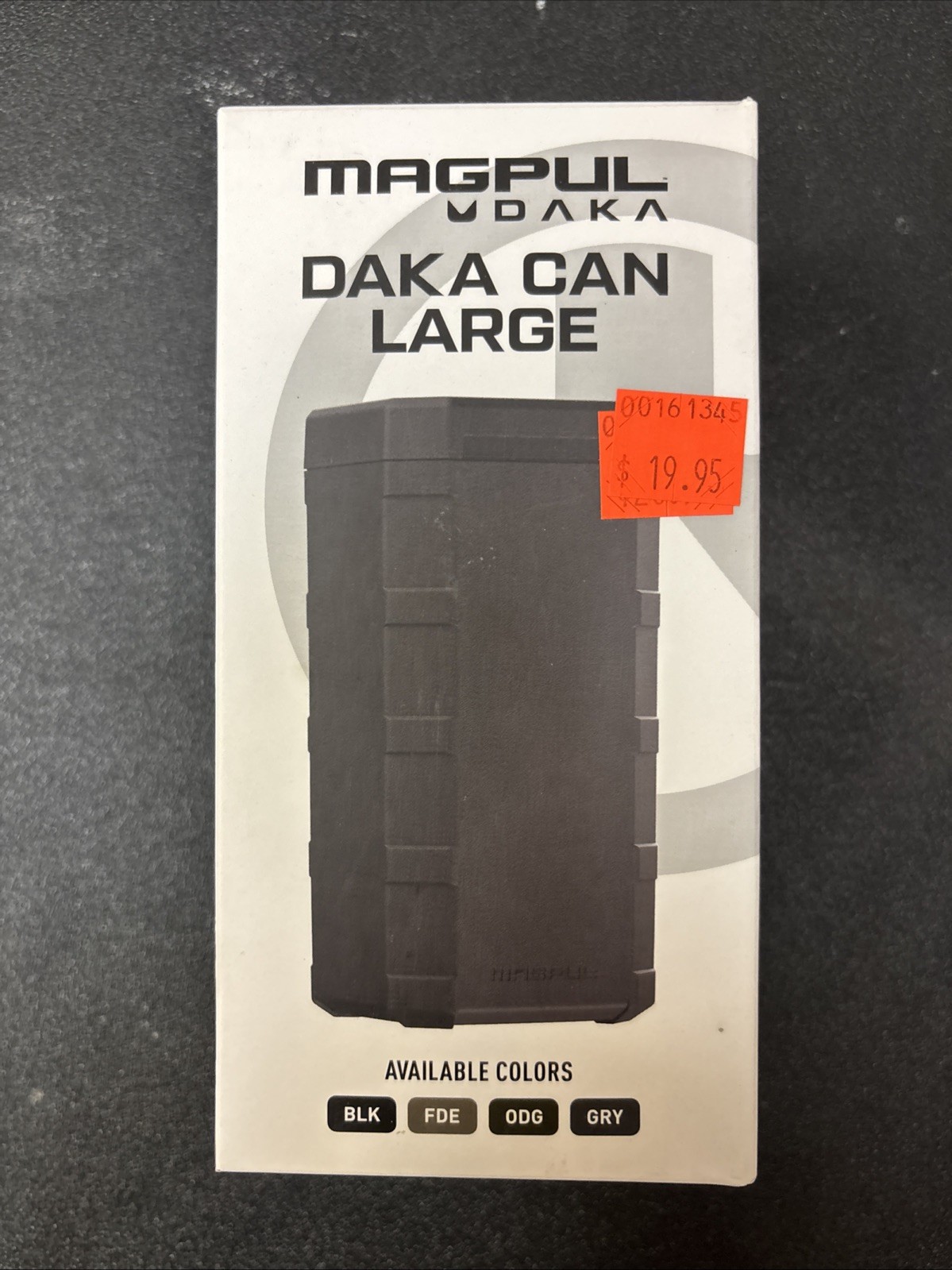 Magpul DAKA CAN LARGE Eyewear Tools Ammo First Aid Cigars STORAGE MAG1155-BLK