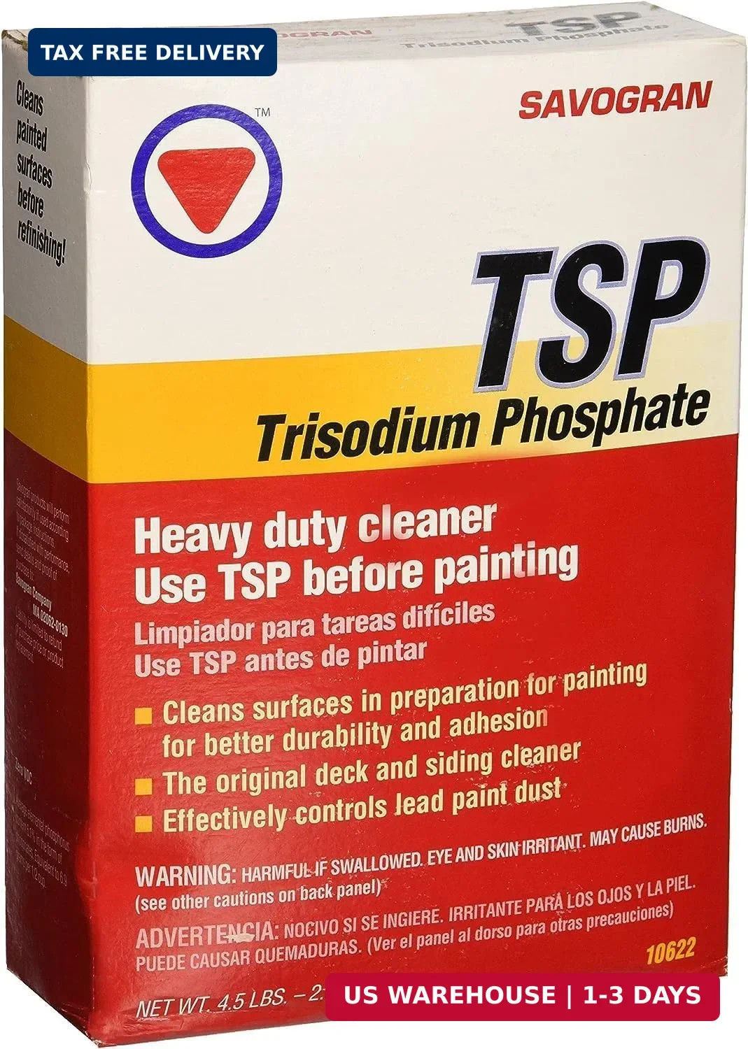 10622 Trisodium Phosphate (TSP) 4.5lbs