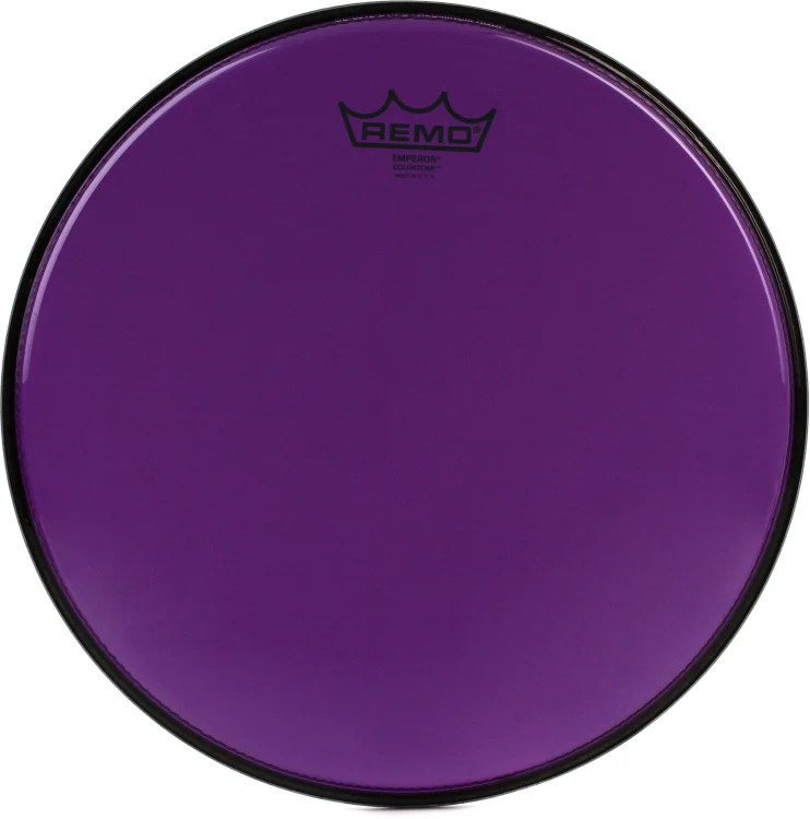 Remo Emperor Colortone Purple Drumhead - 12 inch