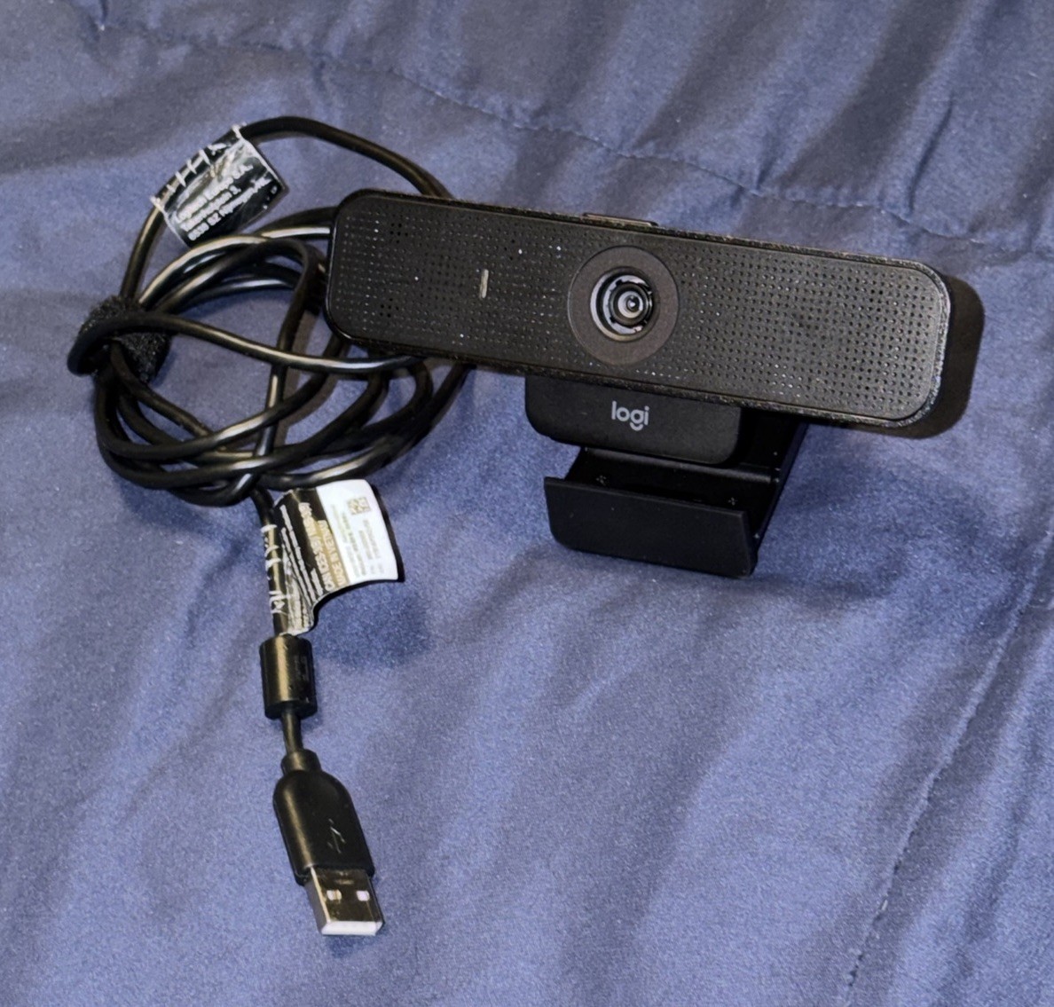 Logitech C925E 1080P FHD Webcam w/ Integrated Privacy Shutter TESTED WORKING