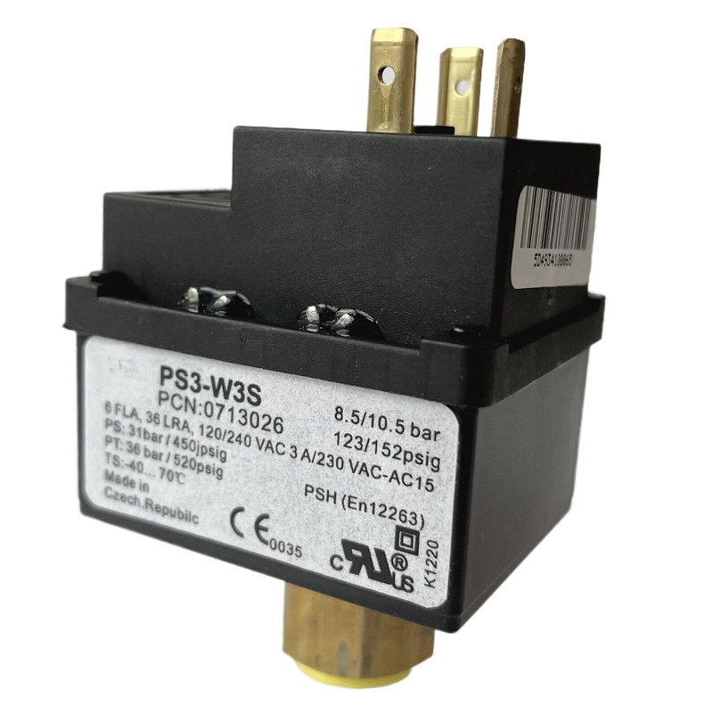 For ALCO PS3-W3S 8.5 / 10.5bar Switching Pressure Controller Sensor