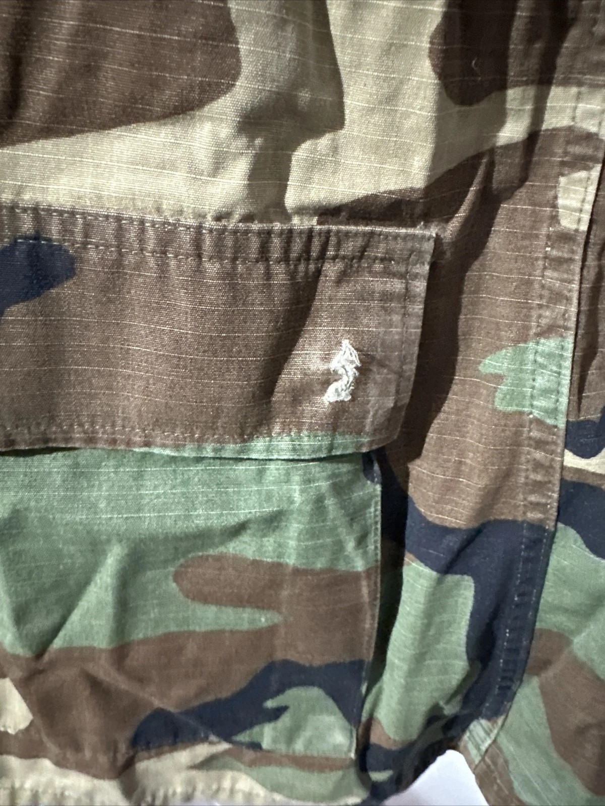 VTG US Army BDU Shirt Jacket 82nd Airborne CIB, Master Parachutist NAMED Lg Long