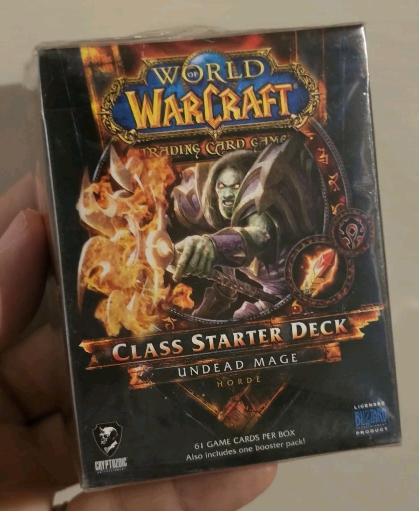 2013 NEW Sealed WoW World Of Warcraft Class Starter Deck - Undead Mage Horde