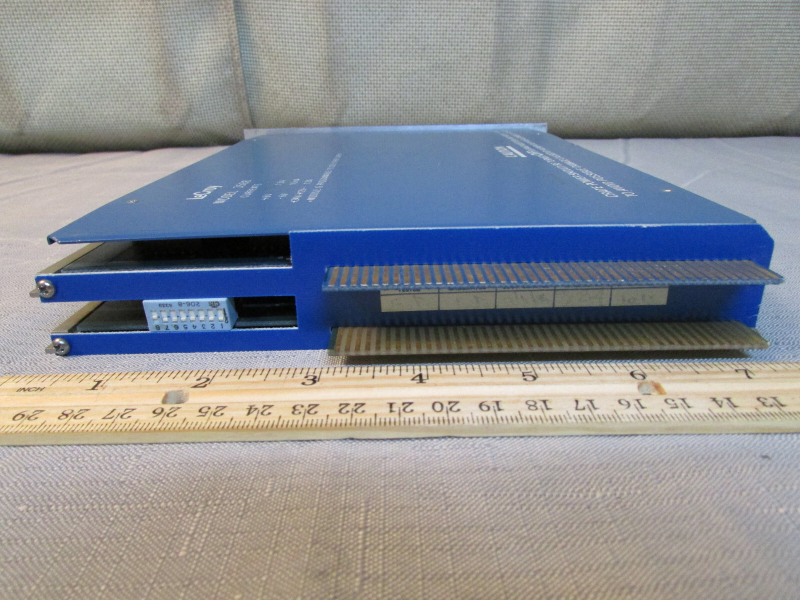 Lecroy 3588 Histogram Memory CAMAC Plugin Some Bent Pins s/n A05739