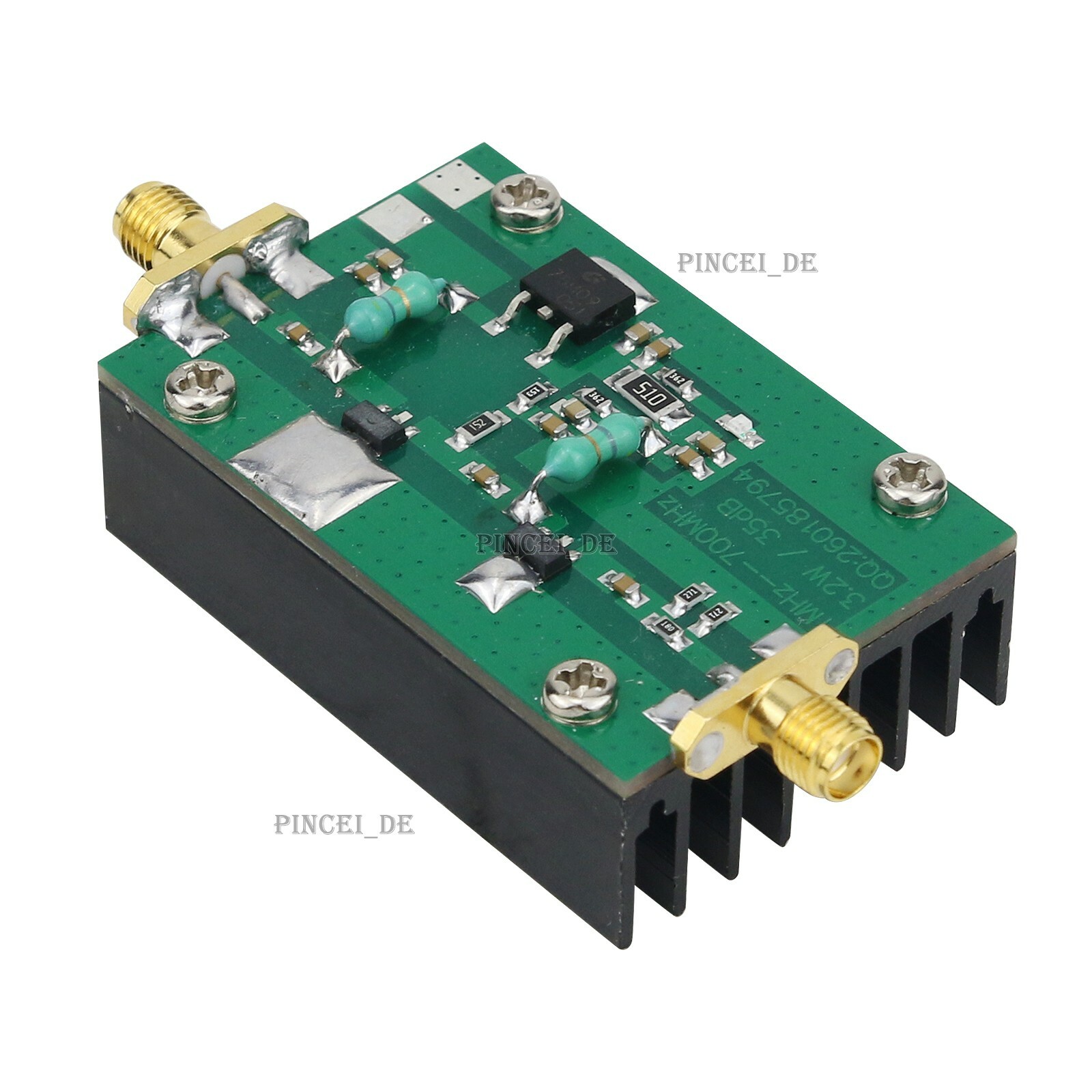 1MHz-700MHZ 3.2W RF Power Amplifier 35db HF VHF UHF FM Transmitter F/ Ham Radio