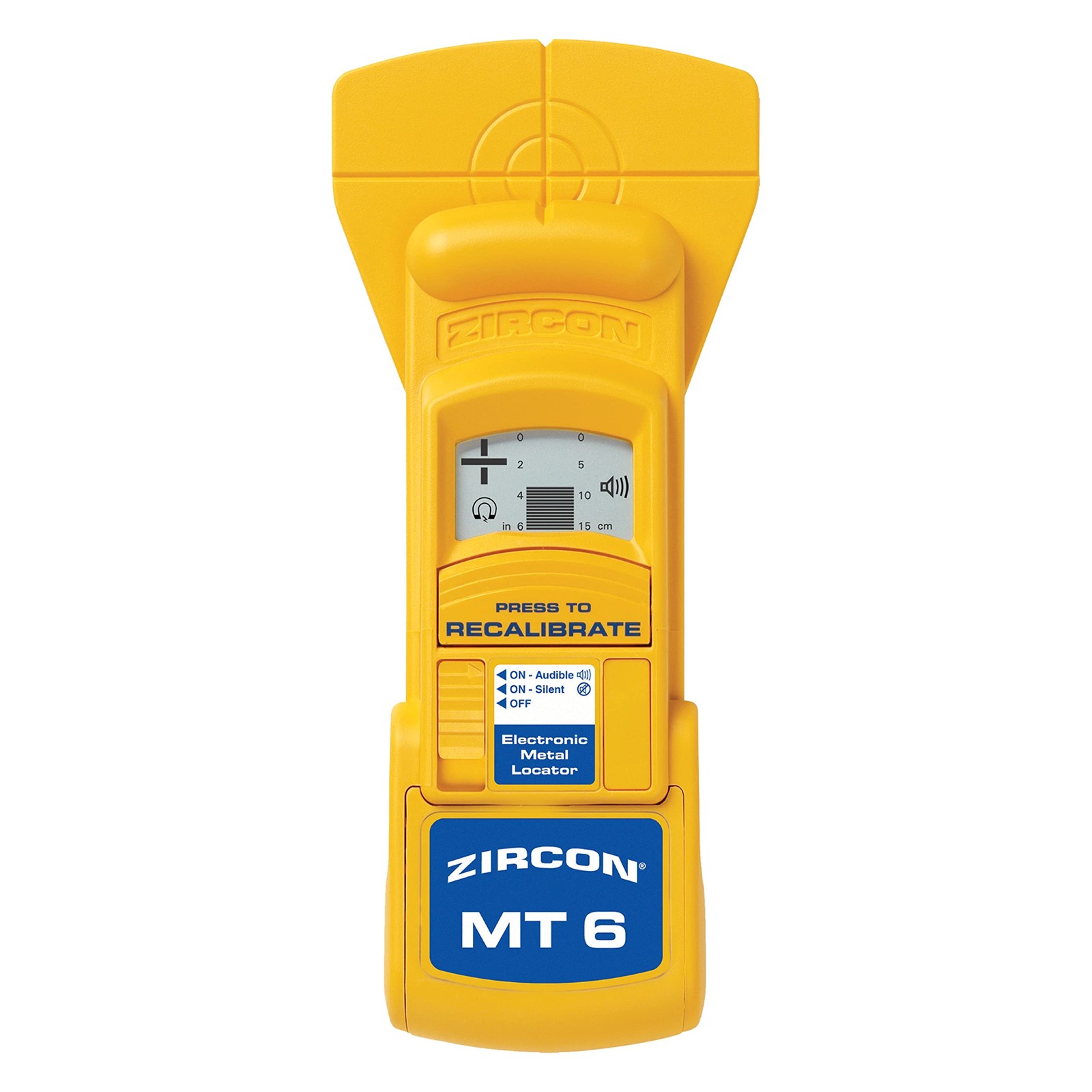 Zircon MetalliScanner MT6 Professional Metal Detector,Yellow,12.17 x 8.23 x 3.58