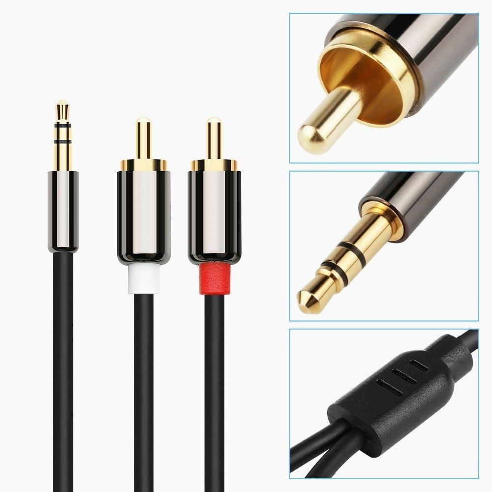 RCA to 3.5mm AUX Audio Cable 5M