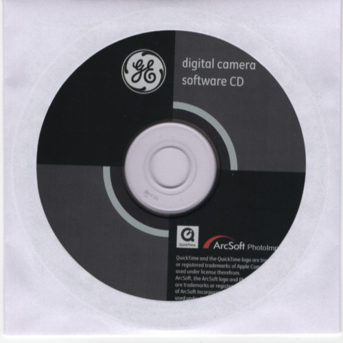 GE Digital Camera Arcsoft PhotoImpression 6 Software Install CD-ROM (2007)