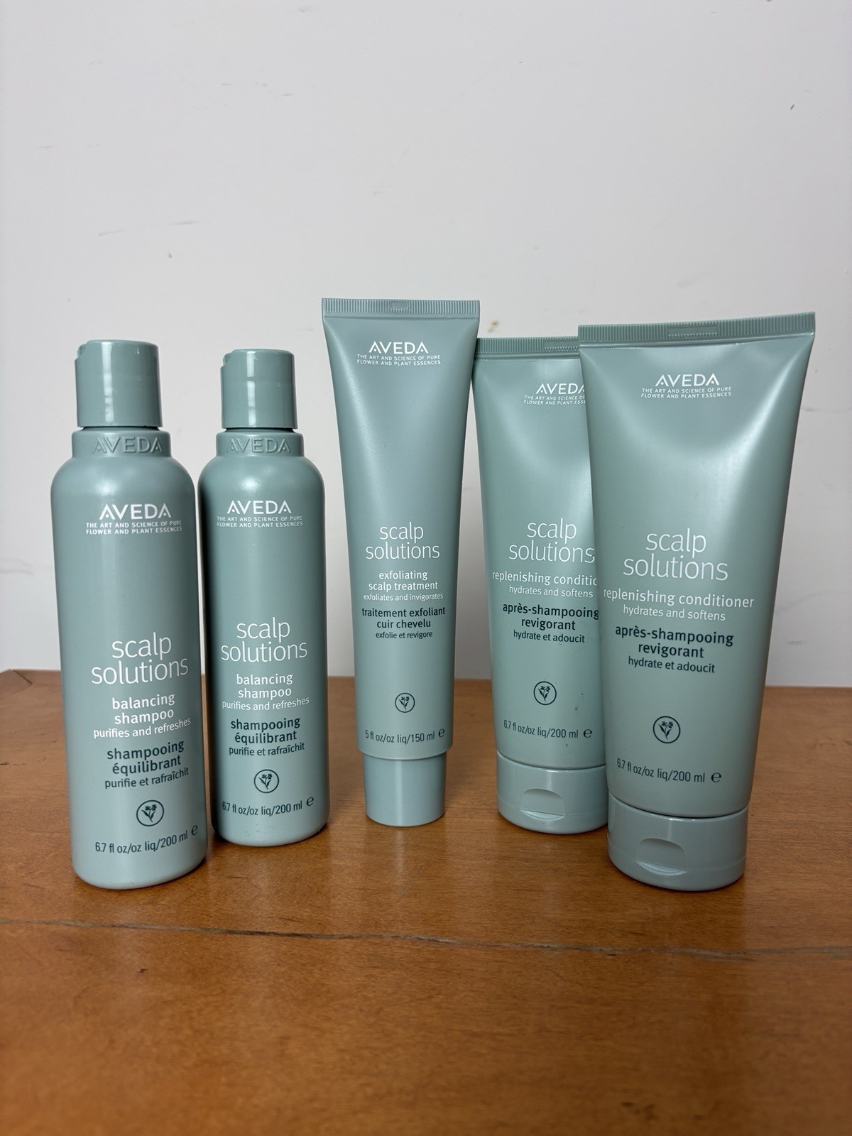 NEW Aveda Scalp Solutions Bundle Shampoo Conditioner Treatment