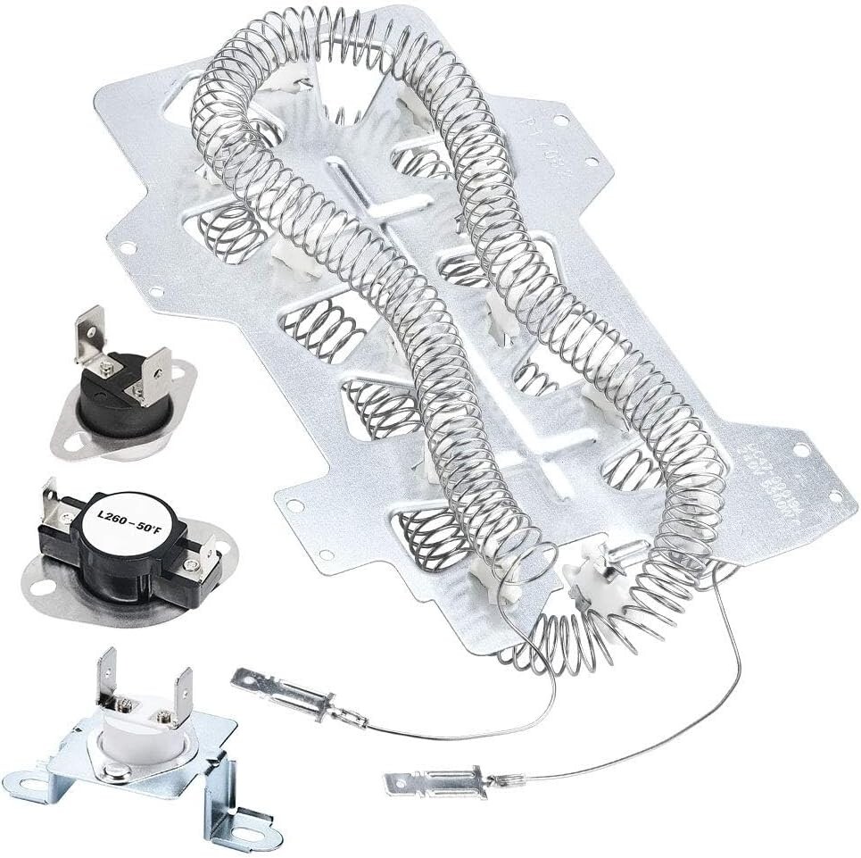 DC47-00019A Dryer Heating Element with DC47-00018A DC96-00887A fit Samsung