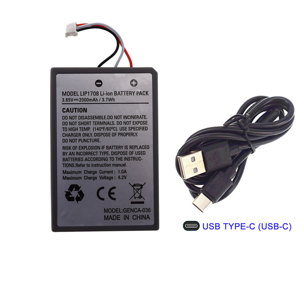 3.65v Replacement Battery PACK For Sony PS5 Playstation 5 Controller +USB Cable