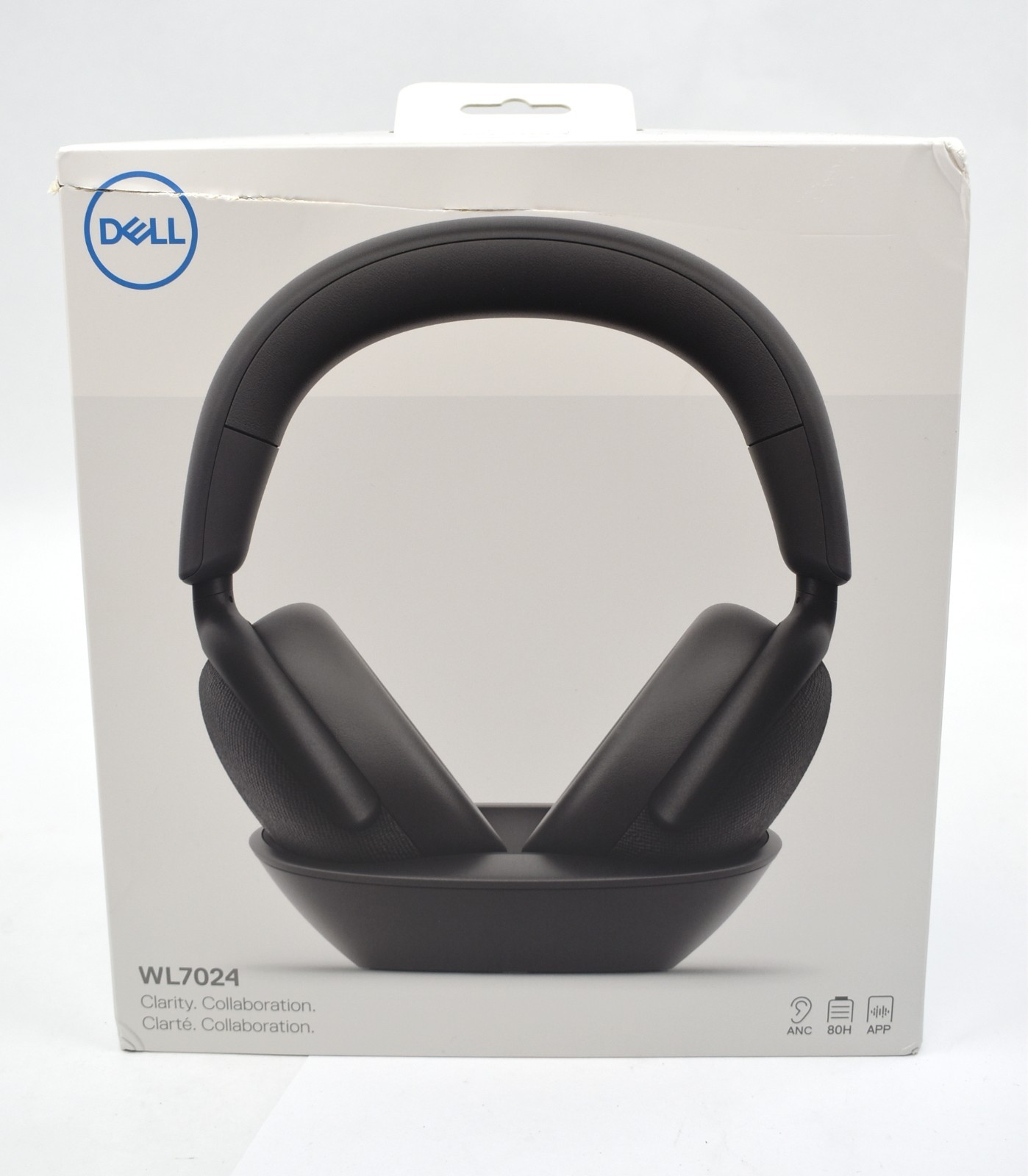Dell WL7024 Pro Premium Wireless ANC Headset Bluetooth Teams Zoom USB-C - New!