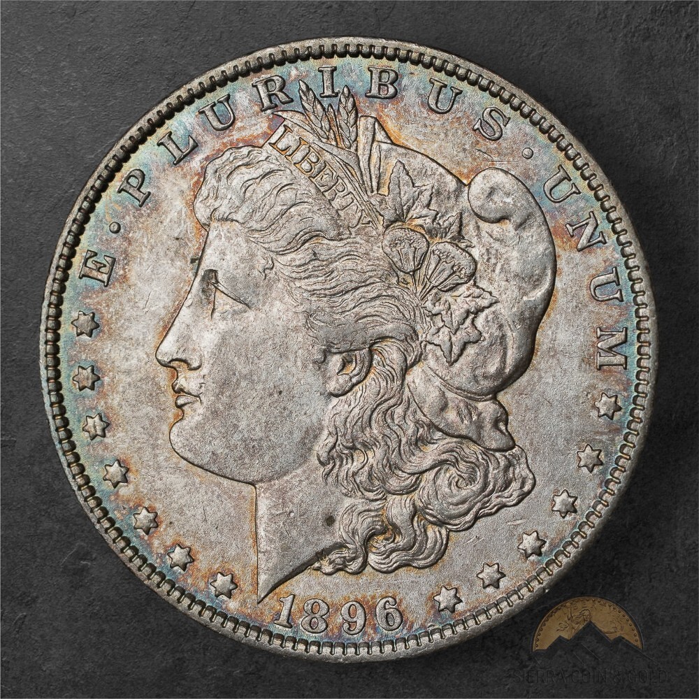 1896 MORGAN SILVER DOLLAR $1 - PHILADELPHIA