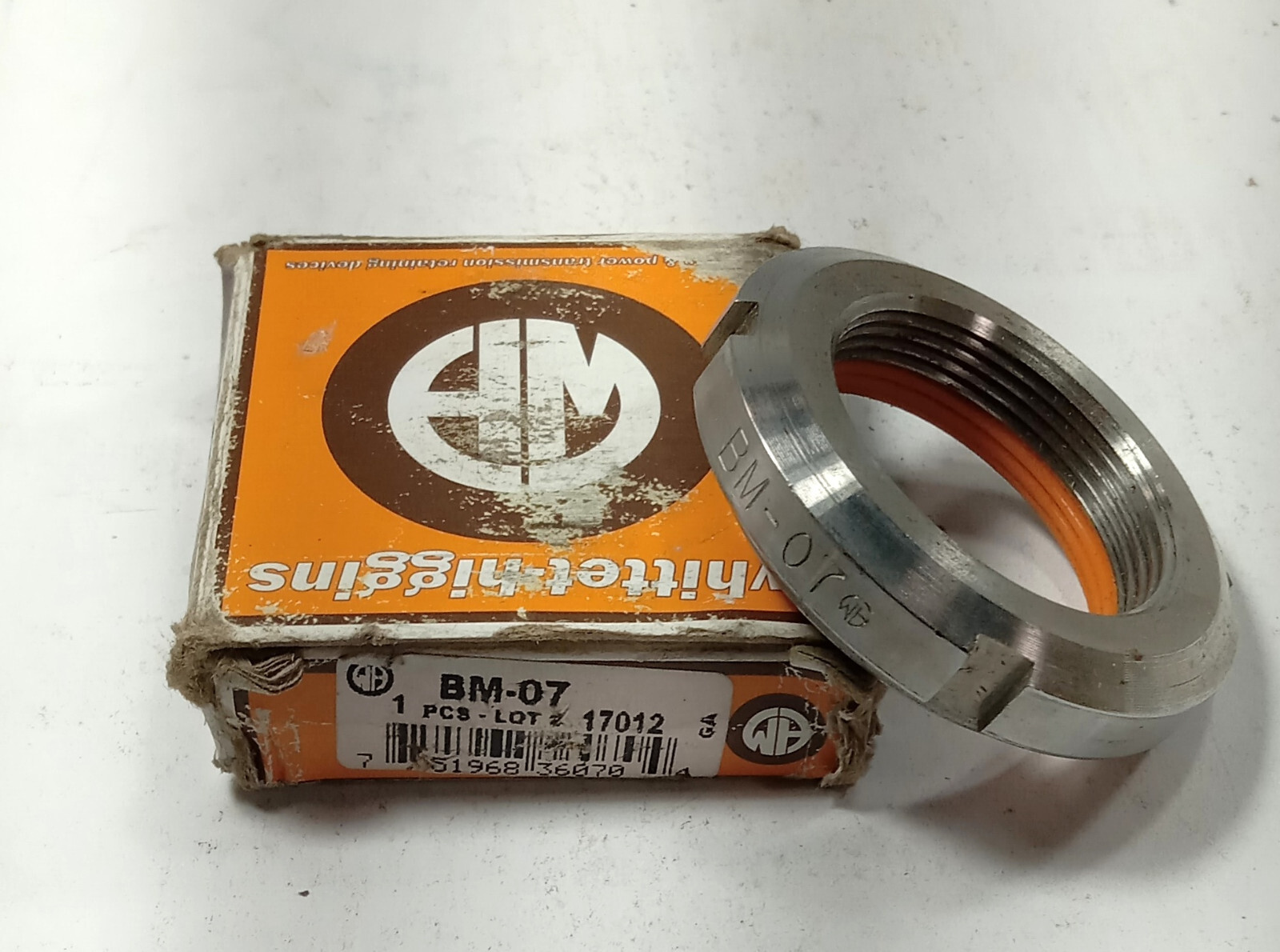 1 NEW WHITTET-HIGGINS BM-07 PRECISION M35X1.5 RETAINER NUT NIB ***MAKE OFFER***