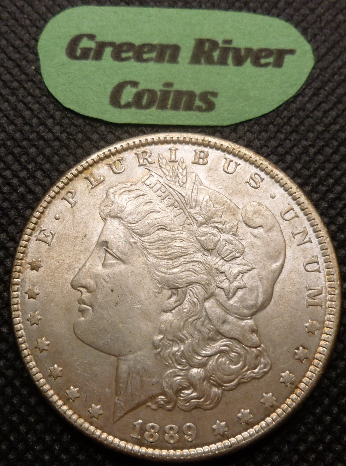 1889 Morgan Liberty Silver Dollar Coin  MY30#D28High Grade