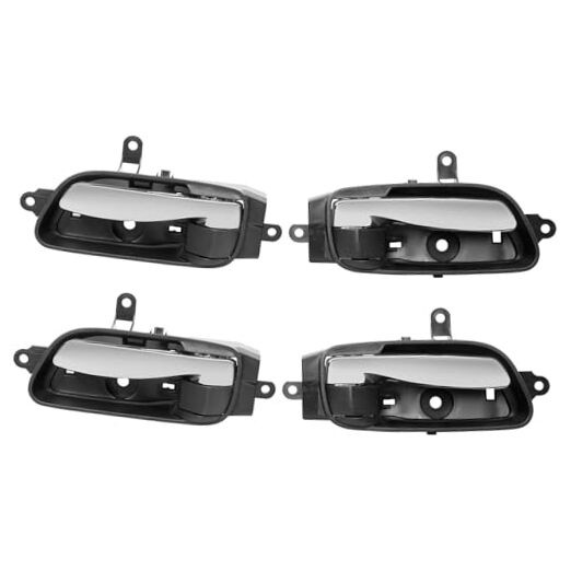 Interior Door Handles Set 4PCS, Front & Rear Inside Left Driver & Right