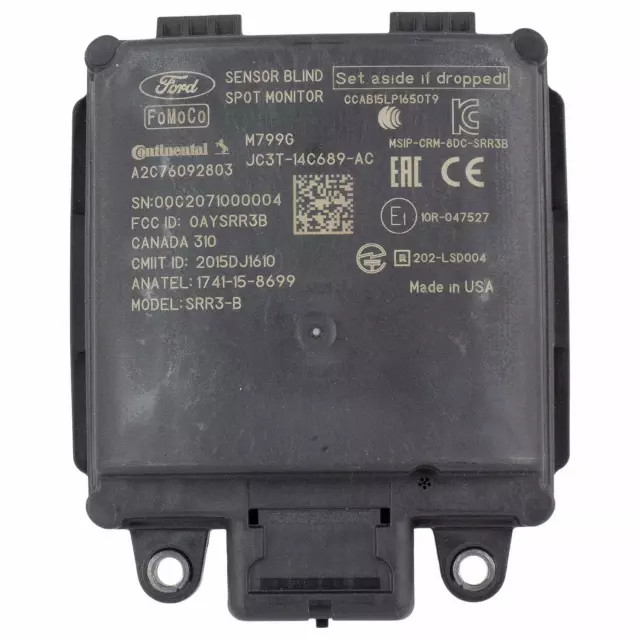 Genuine Ford Blind Spot Detection System Warning Sensor JC3Z14C689D
