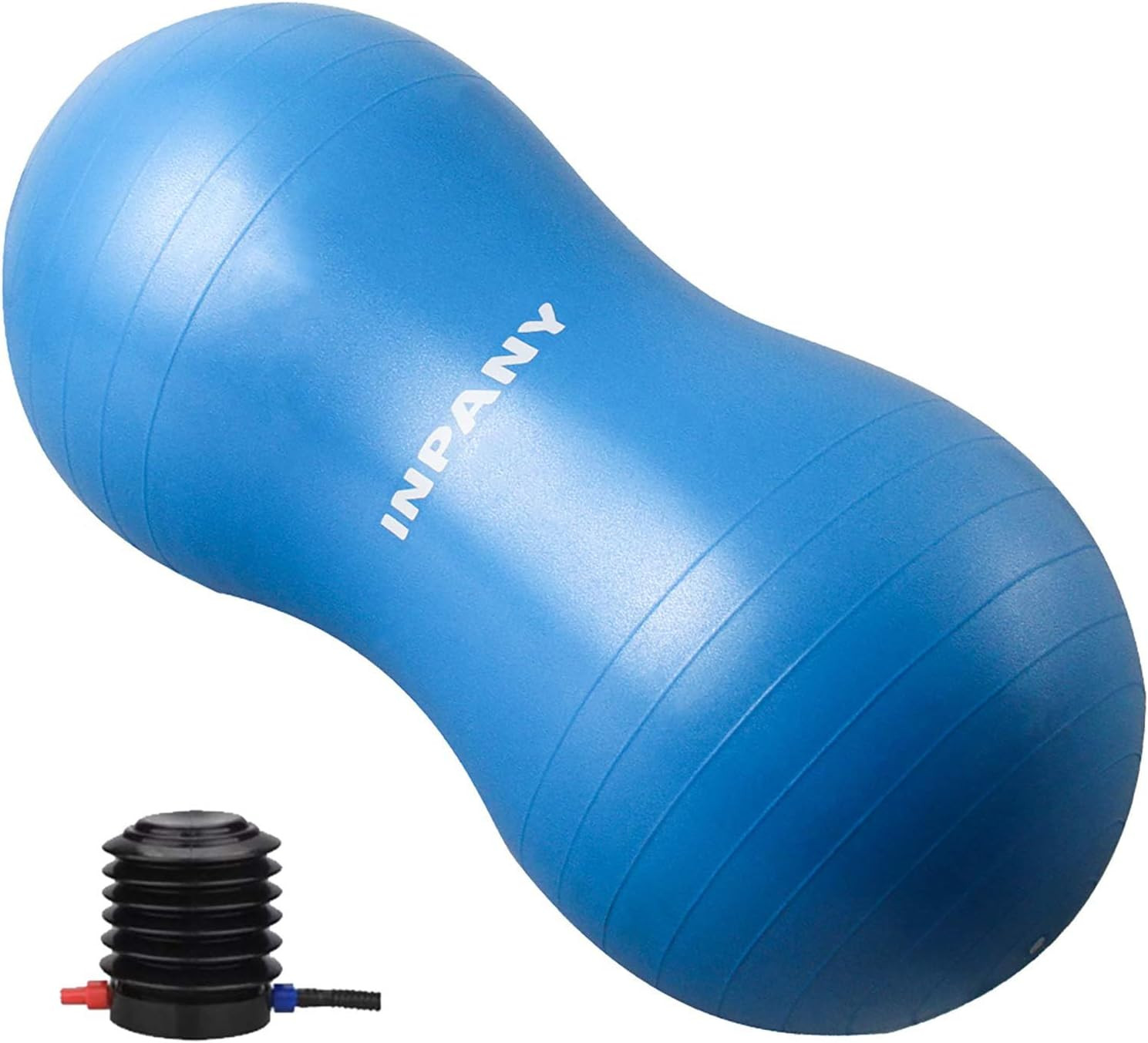 Peanut Ball - anti Burst Exercise Ball for Labor Birthing, Physical Therapy for