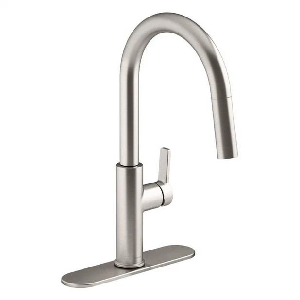 Kohler Rodean Pull-Down Kitchen Sink Faucet Stainless Finish