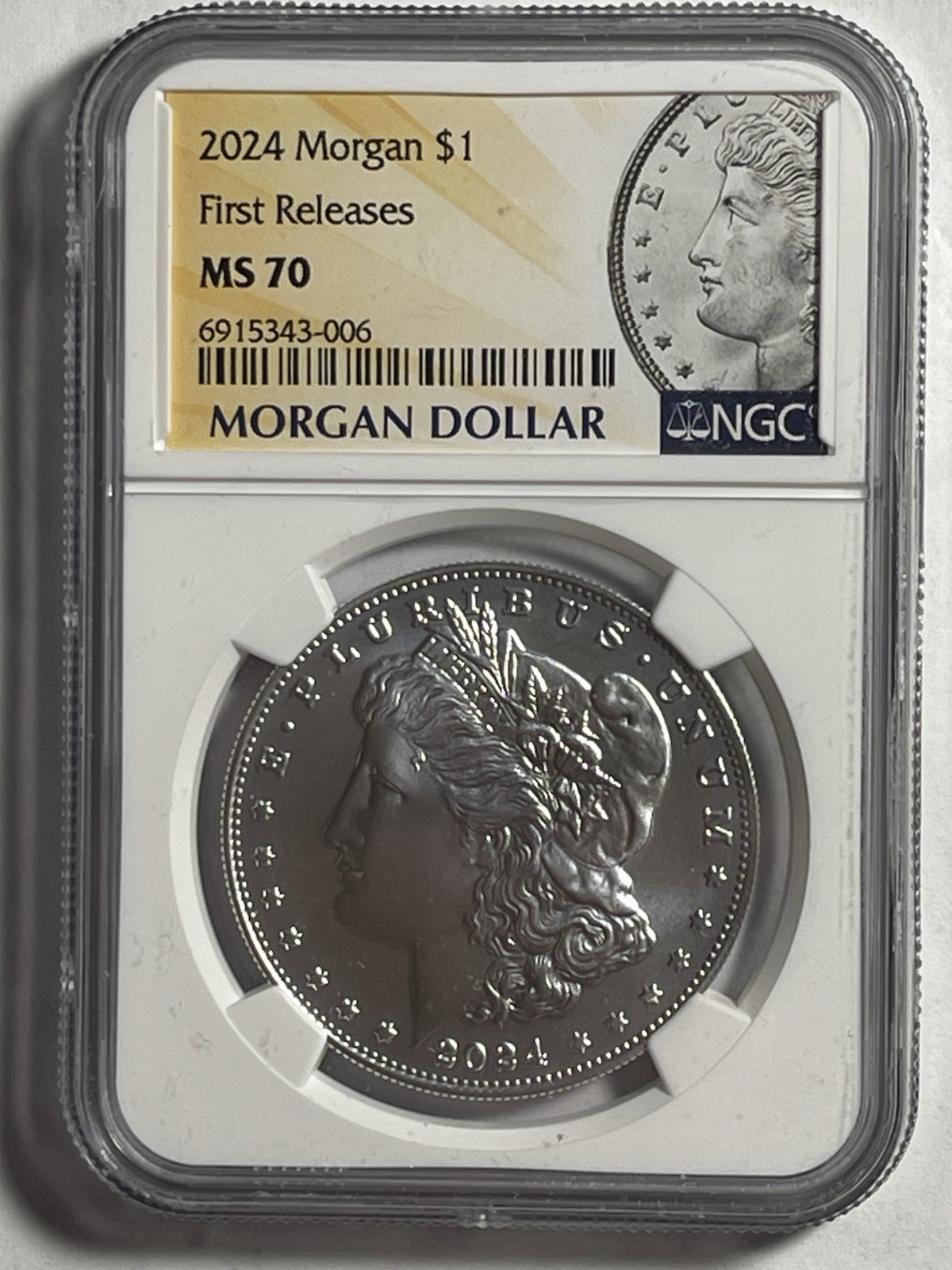 2024 Morgan Dollar MS 70 NGC First Releases