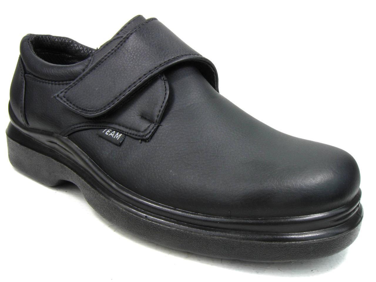 Men's Kitchen Non-slip Working Skid Resistance Synthetic Shoes Black