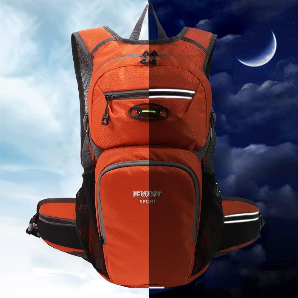 "Small Hiking Daypack Rucking Backpack 15L,Lightweight & Durable -Ideal Backpa..