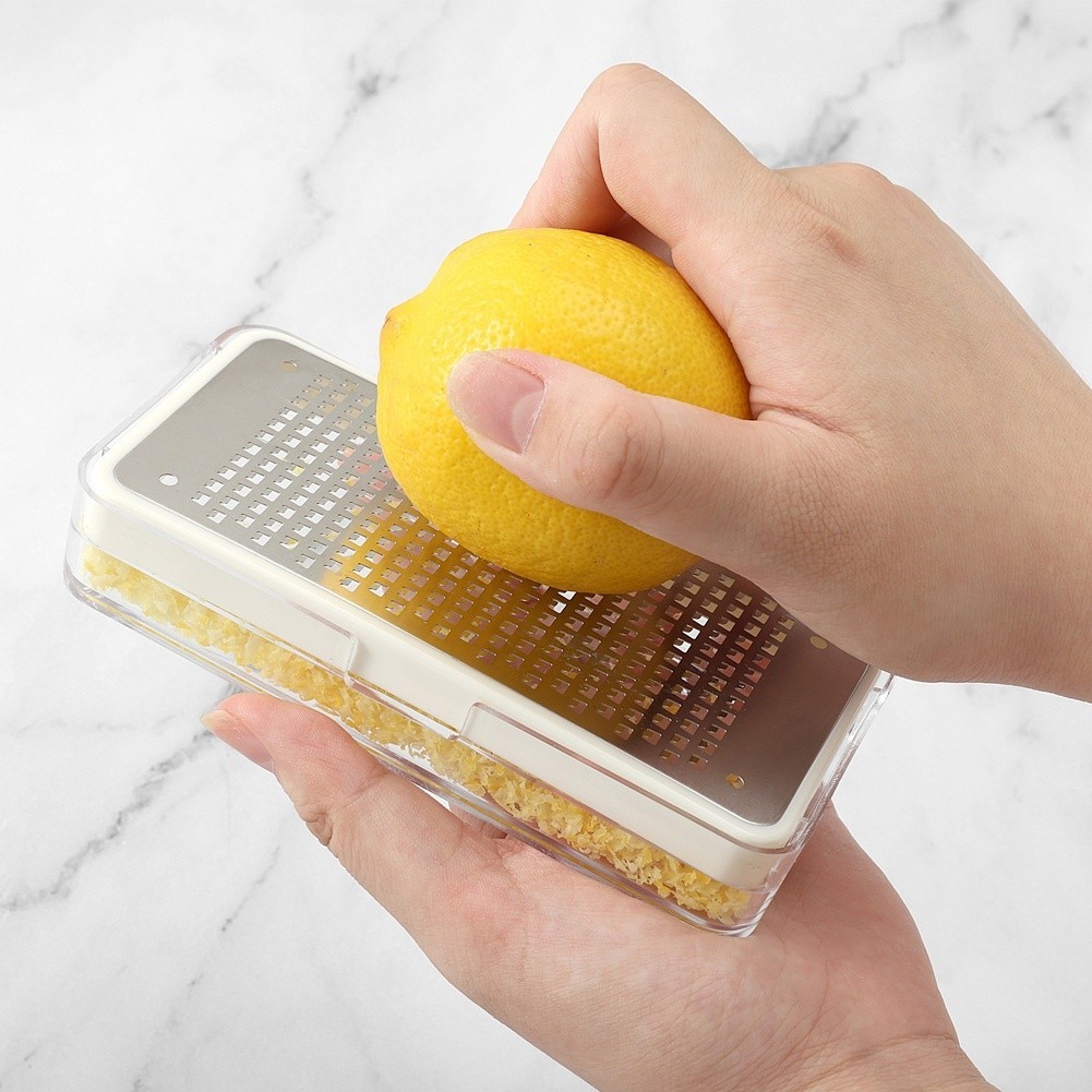 Stainless Steel Vegetable Shredder for Cheese Lemon Zest Fruits 13.5 x 6.7 cm