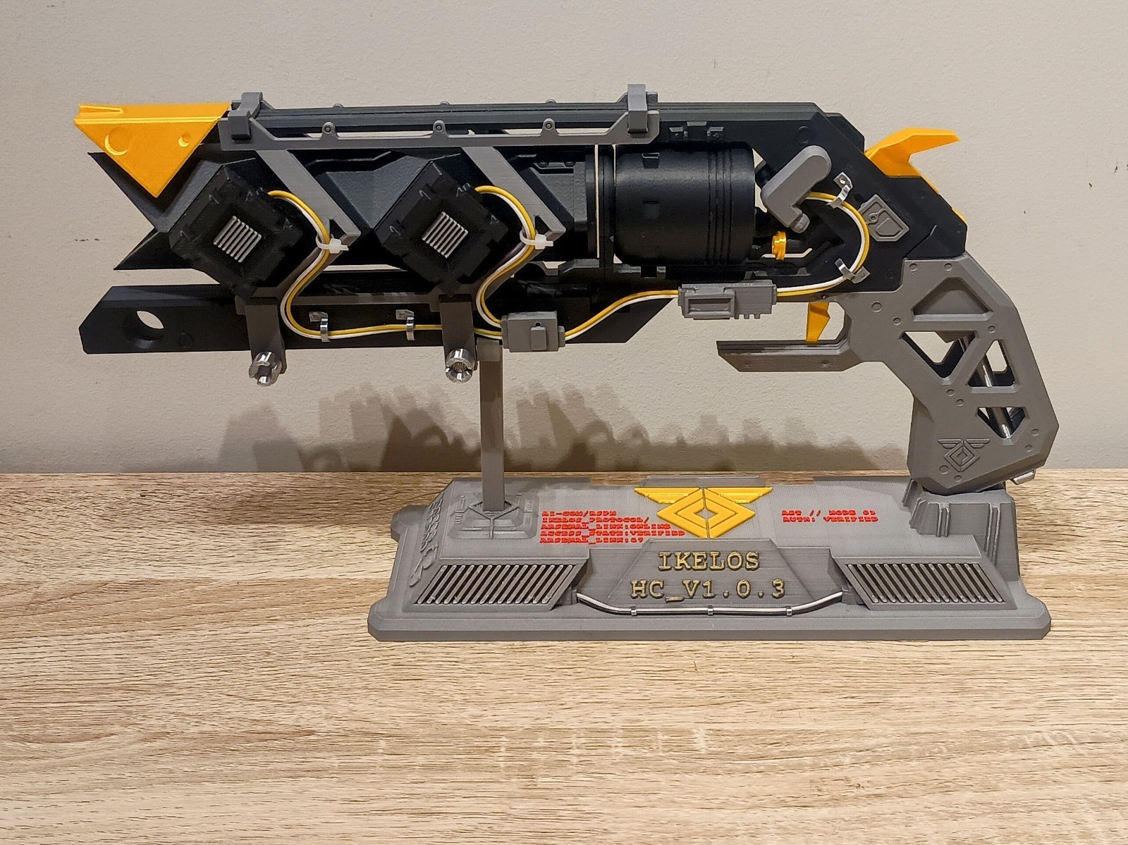 Destiny 2 IKELOS Hand Cannon Replica Prop with Custom Display Stand