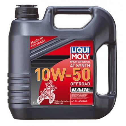 Liqui Moly 20080 4T Synthetic Offroad Race Motor Oil - 10W-50 - 4L