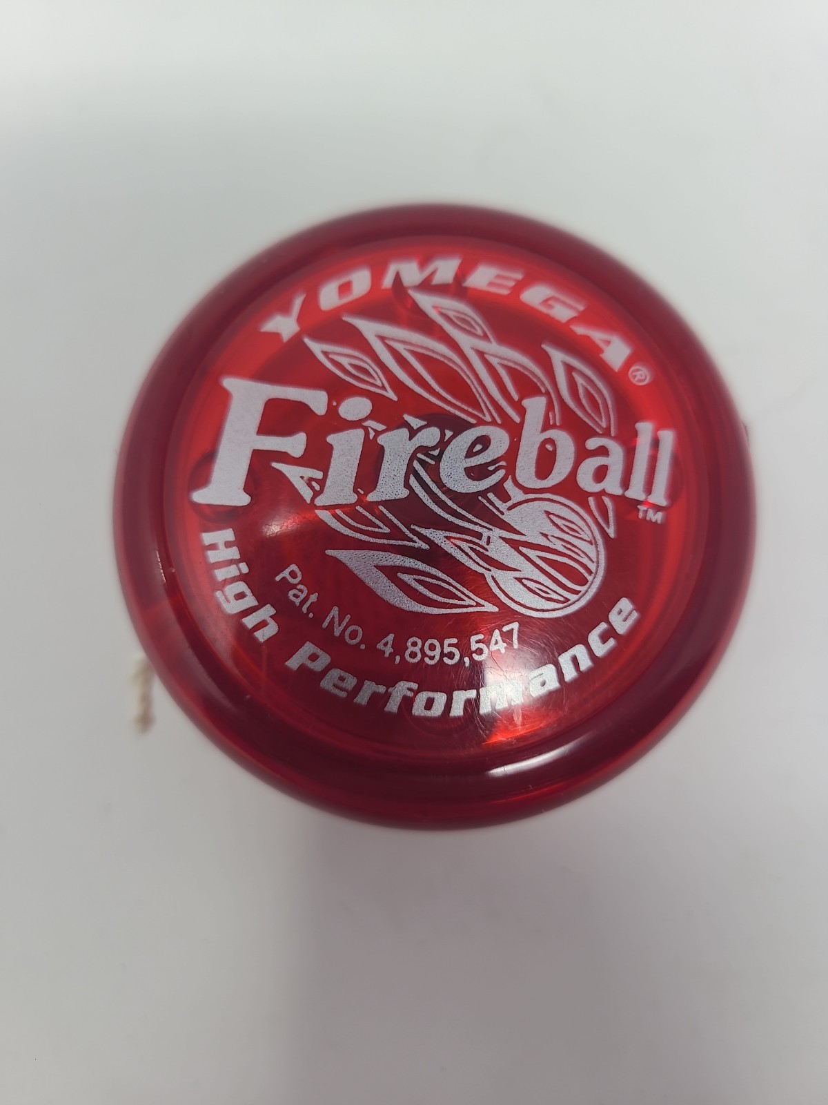 Yomega Fireball High Performance Yo Yo Translucent Red