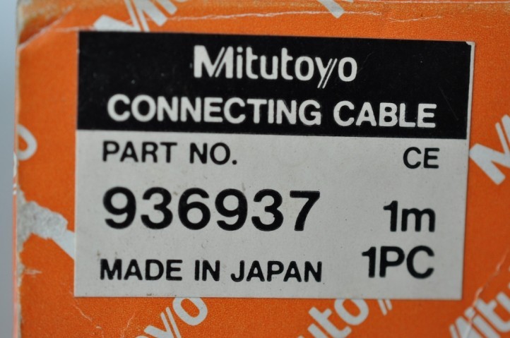 1 pcs NEW Mitutoyo SPC Connecting Cable 936937  Data Cable 1M 10 Pin