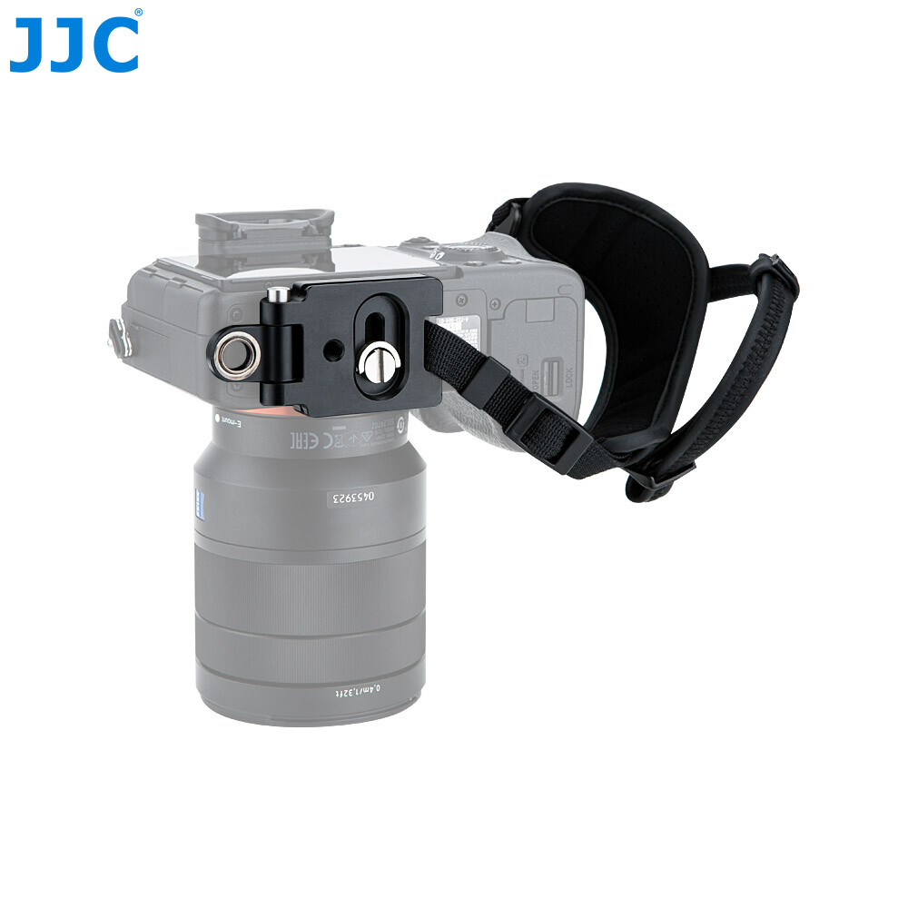 JJC Leather Hand Strap Grip Arca QR Plate Olympus E-PL6 E-PL7 E-PL8 E-PL9