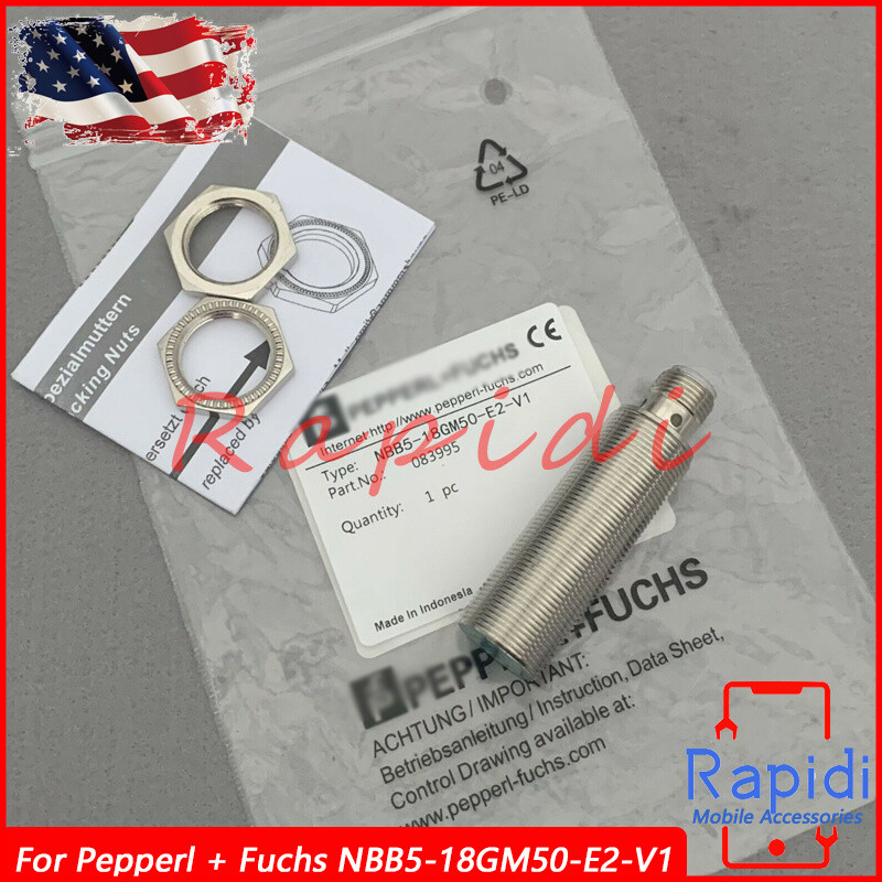 New For Pepperl + Fuchs NBB5-18GM50-E2-V1 Proximity Sensor 10-30VDC Free Ship