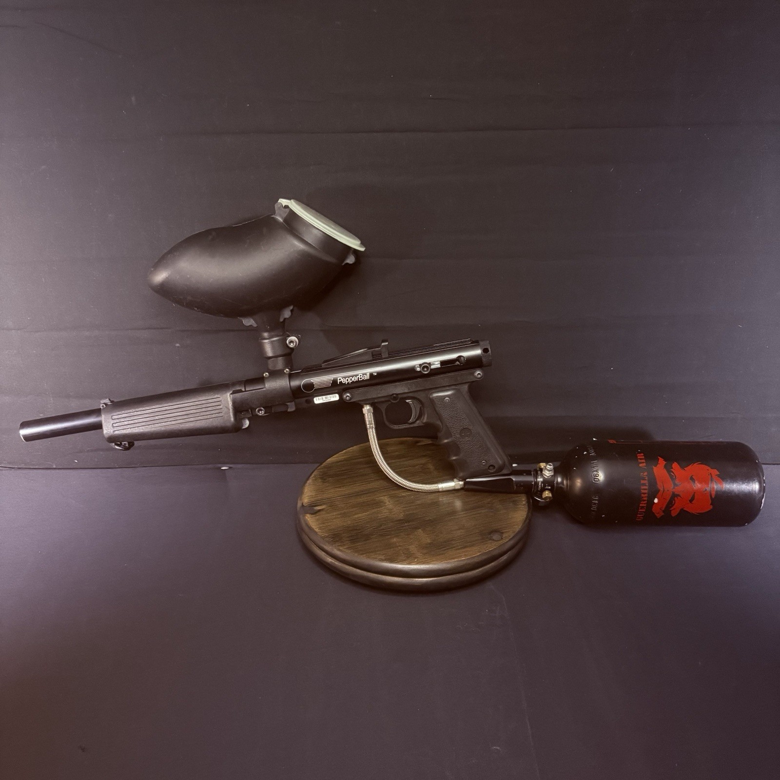 Pepper Ball SA200 Tippmann Pro-Carbine .68 Launcher SWAT w/ 48cu Tank
