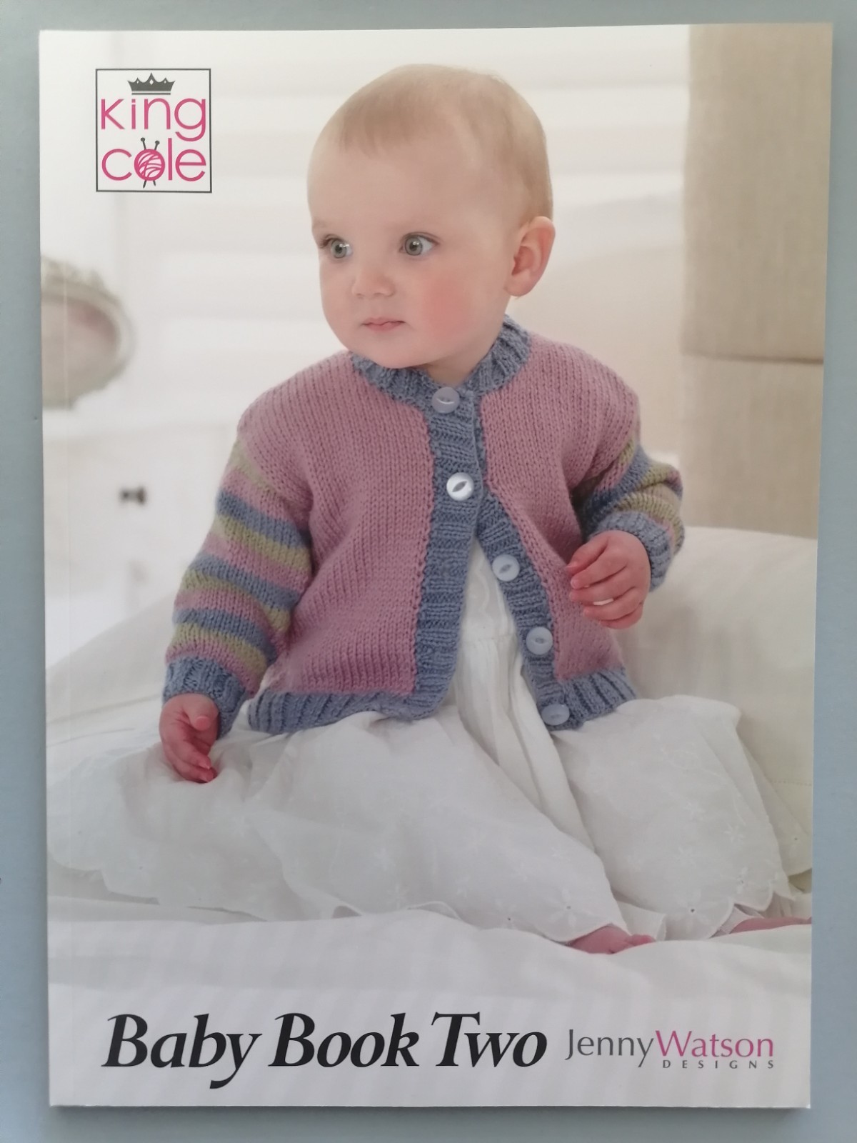 BABY BOOK 2, Knitting Patterns, 12 Sets, 40 Items, Prem-2yrs - KING COLE 52pg