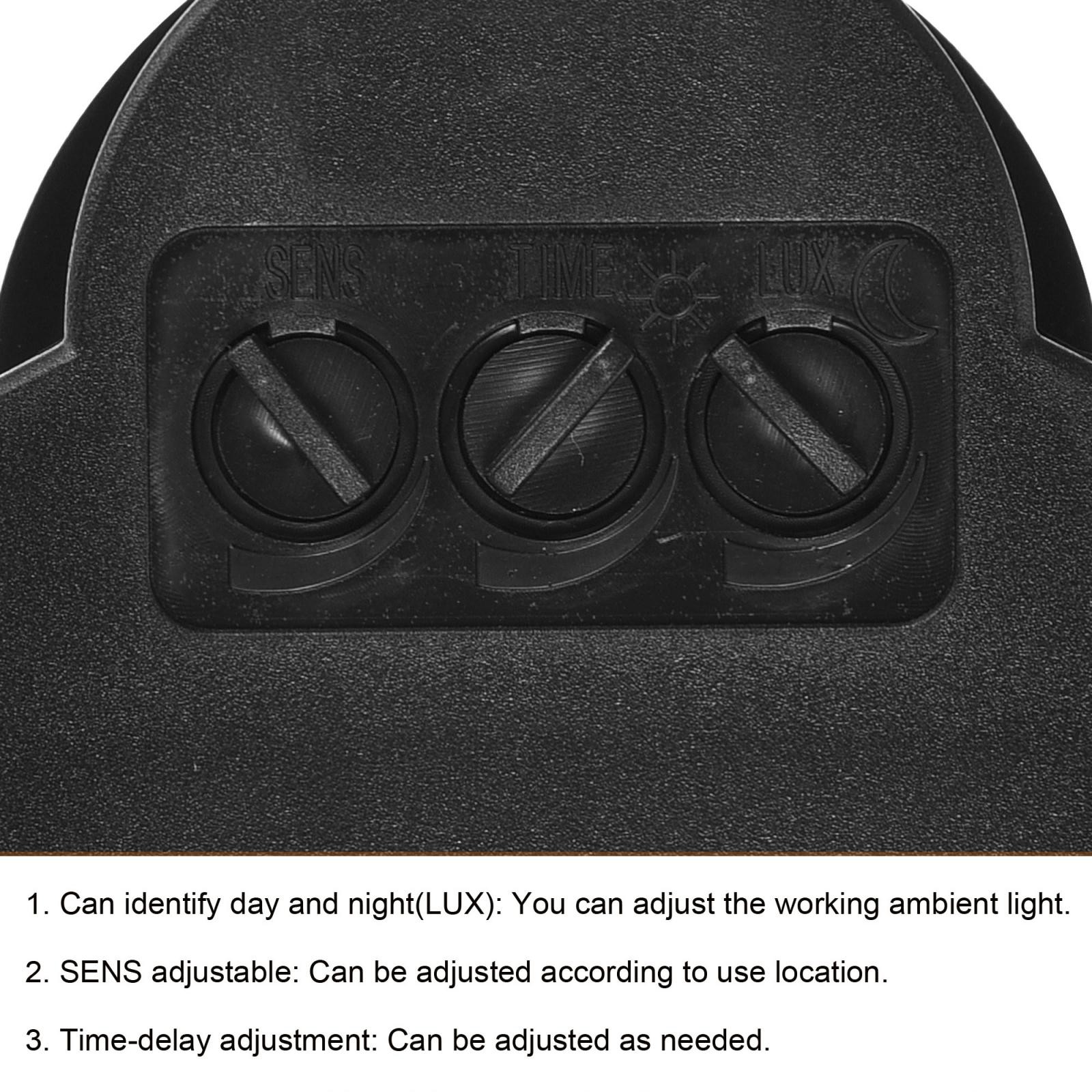 Motion Sensor Sensor 24V Infrared PIR Detector Switch Black
